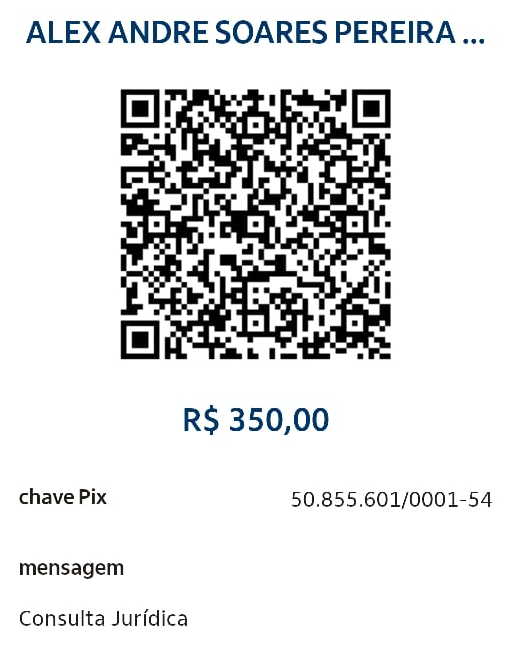 QR Code para pagamento